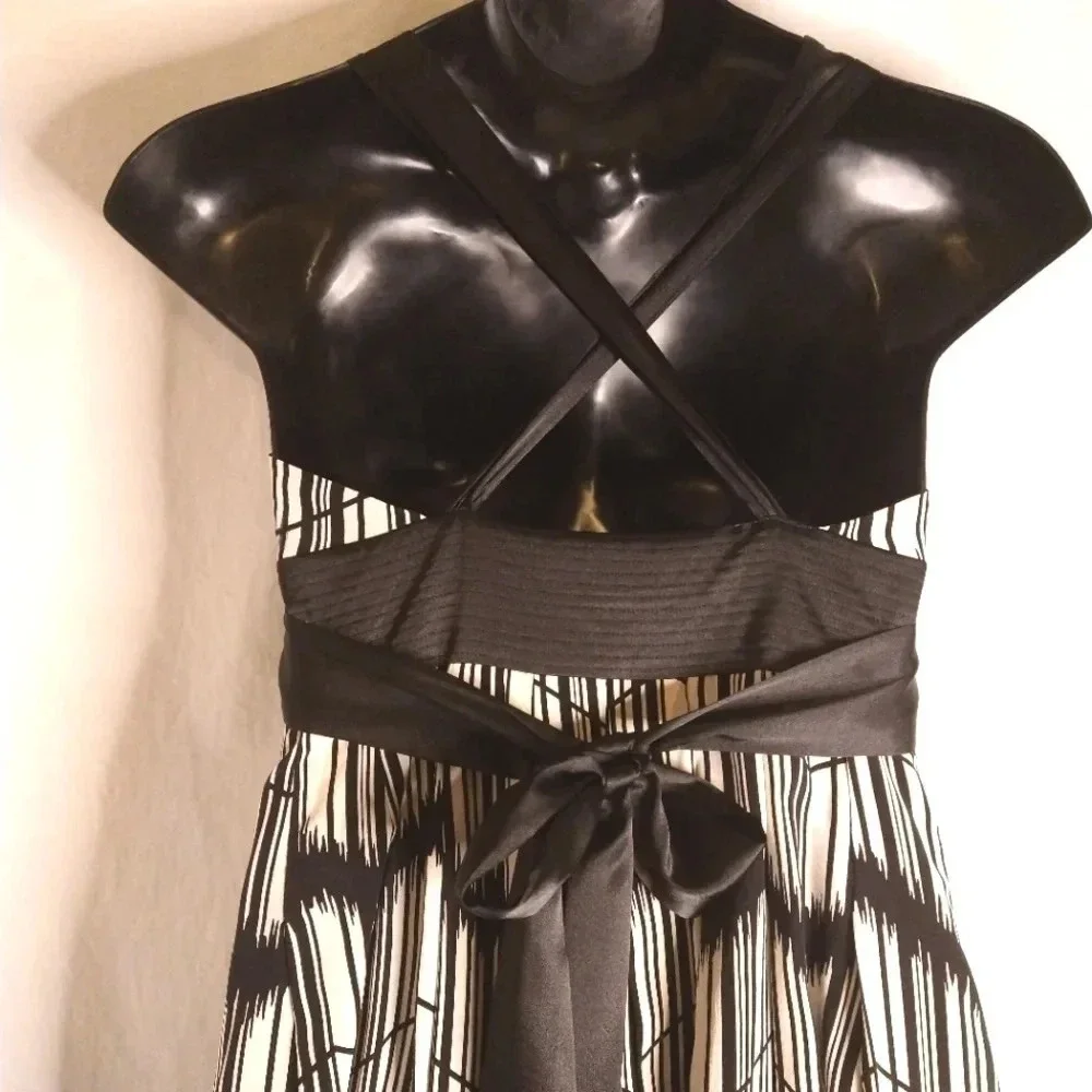 Elegant tahari silk event dress EUC ❤️ - Picture 11 of 14